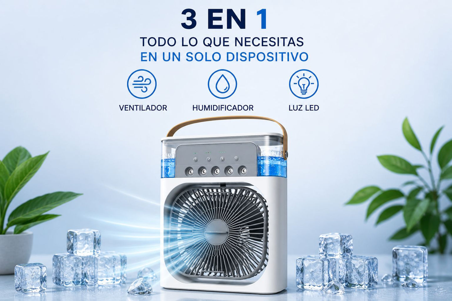 Arctic Breezio-Mini Aire Frío + Aromaterapia